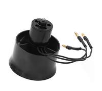 RC Ducted Fan with Motor, 30mm EDF 6 Blades Ducted Fan with QF1611-7000KV 2-4S Brushless Motor for RC Airplane