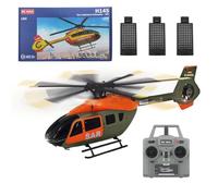 RC ERA C190 H145 1:30 RC Helicopter 2.4G 6CH Single-Rotor 6-Axis Gyro Dual Brushless Motors Flybarless RTF Aircraft Toy with Altitude Hold Optical Flow for Adults & Beginners