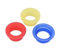 RC Exhaust Gasket, 3PCS Engine Exhaust Pipe Tubing Joint Adapter Silicone Gasket Seal Tubing Joint Adapter Gasket for HSP 1/8 RC Nitro Car