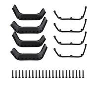 RC Fender Flare Components Vehicle Bodies, Crawler Car, Rc crawler accessories, 8 Pcs Plastic Remote Control Vehicle Fender with Screws for Axial SCX10 / Gelande II D90
