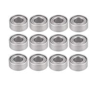 Rc Flange Bearings For WPL C14 C24 C34 C44 For MN D90 For MN-90 For MN99S 12PCS Steel Bearing RC Car Spare Parts Upgrade Accessories