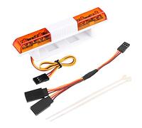 RC Flash Light, RC Warning Light RC Car LED Light Low Power Consumption for RC Model Car Vehicle RC Part Accessory