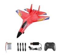 RC Foam Airplane, Rc Stunt Fighter Jet Toy for Kids, Electric Remote Control Aircraft with LED Lights, Remote Control Helicopter Airplane Holiday Birthday Gifts for Boys Kids