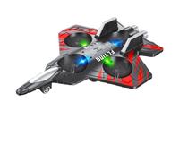 RC Foam Remote Control Airplanes RC Planes for Kids Adults 4-7 8-16, Remote Control Planes Fighter Jet with Light, 360° Flip Fighter Jet Toy, Gravity Sensing, Stunt Roll, Gifts for Kids Boys