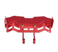 Rc Frame Plate For MJX 14209/14210 1/14 Metal 27g Aluminum Alloy Rear Wing & Spoiler Rc Car Parts Accessory Upgrades Replacement And Repair(Red)