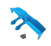 Rc Frame Plate For MJX For Hyper GO 16207 H16PL 1/16 Metal Tail Wing RC Car Off-road Tracked Vehicles Parts Accessory Upgrades Replacement And Repair(Blue)