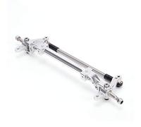 RC Front Axle, Aluminum Front Powerless Axle for Tamiya 1/14 Trailer Remote Control Tractor Truck