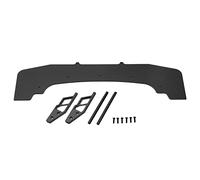 RC Front Bumper Aluminium Alloy Wearproof Easy Installation No Rusting Stable Front Splitter for ARRMA (Black)