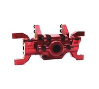 RC front rear axle Compatible With HB ZP1001 ZP1002 ZP1003 ZP1004 1/10 RC Car Upgrade Parts Modification Accessories 2Pcs Front Rear Axle Bridge(Red,Front)