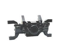 RC front rear axle Compatible With HB ZP1001 ZP1002 ZP1003 ZP1004 1/10 RC Car Upgrade Parts Modification Accessories 2Pcs Front Rear Axle Bridge(Black,Front)