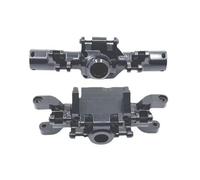 RC front rear axle Compatible With HB ZP1001 ZP1002 ZP1003 ZP1004 1/10 RC Car Upgrade Parts Modification Accessories 2Pcs Front Rear Axle Bridge(Black,1set)