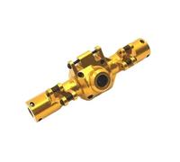 RC front rear axle Compatible With HB ZP1001 ZP1002 ZP1003 ZP1004 1/10 RC Car Upgrade Parts Modification Accessories 2Pcs Front Rear Axle Bridge(Yellow,Rear)