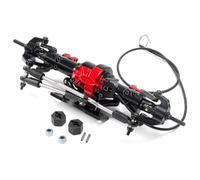 RC Front Rear Axles Parts For MN D90 TF2 1/10 Complete Metal Front Rear Axle With Differential Lock RC Crawler Car Upgrade Parts Accessories(Front)