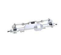 RC Front Rear Axles Set For Axial For Capra 1.9 For Unlimited Trail For Buggy For UTB For Currie F9 1/10 Aluminum Front Rear Portal Axle RC Crawler Car Upgrade(Silver,Front)