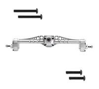 RC Front Rear Axles Set For Axial For SCX10 III For Capra For UTB For Currie F9 1/10 Front Rear Axle Set CNC Aluminum Upgrade Axles RC Crawler Car Direct(Gray,Rear)