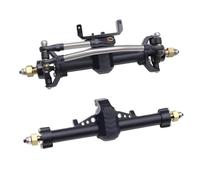 RC Front Rear Axles Set For Axial For SCX24 For Gladiator For Bronco C10 1/24 Plastic Front Rear Axle Set Complete With Servo Mount Upgrade Parts RC Crawler