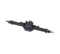RC Front Rear Axles Set For Trx4m 1/18 Plastic Front And Rear Axle Set Complete With Servo Mount RC Crawler Upgrade Parts Replacement Accessory(Rear)