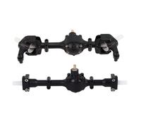 RC Front Rear Axles Set For WPL B1 B14 B24 C14 C24 C34 C44 1/16 2Pcs Metal Gear Front Rear Axle Bridge Replacement RC Car Spare Parts