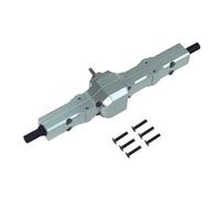 RC Front Rear Axles Set For WPL For Henglong For Feiyu For JJRC D12 Rear Axle Military Card Remote Control Car Metal Upgrade Modification Parts Total(Gray)