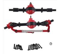RC Front Rear Bridge Compatible With WPL C14 C24 B14 B24 B16 B36 1/16 RC Cars Upgrades Parts Replacement Accessories Front Rear Axle Assembly