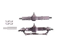RC Front Rear Bridge Compatible With WPL C14 C24 C34 C44 B14 B24 1/16 RC Truck Car Upgrade Parts Accessories Metal Front Rear Bridge Axle Gearbox