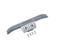 Rc Front Rear Bumpers For Arrma For Outcast For Notorious For Blx Ara106060 6s Ara106044 Ara8611v5 AR320363 Metal Aluminium Front Bumper Upgrade Accessories(Gray)