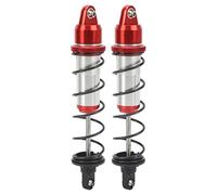 RC Front Shocks Absorber 180mm with Stabilizing Damping Effect (Red)