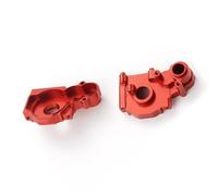 RC Gearboxes Compatible With LOSI For Mini-B For Mini-T 1/16 RC Car Part Aluminum Alloy CNC Gear Box Housing RC Upgrade Part Gearbox Housing(Red)