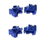 RC Gearboxes Compatible With Traxxas For Sledge 1/8 RC Car Upgrades Parts 2 Set Aluminum Front And Rear Bulkhead Transmission Gearbox Housing
