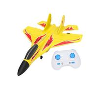 RC Glider Plane Flying Toy Sturdy Birthday Gifts RC Airplane Jet Multifunctional Practical Fun Goodie Bag Stuffer Party Favor, Yellow