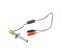 RC Glow Igniter 6V-24V for Nitro Engines RC Glow Igniter 6V-24V(Gold) | Wide 6V-24V input, fits for traxxas for hpi for redcat, no separate charger needed, for alligator clip, metal build