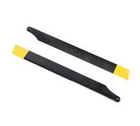 RC Helicopter Blades, 2PCS RC Helicopter Main Rotor Blade Efficient Power Conversion Low Noise Precise Control for BELL206