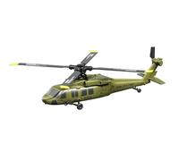 RC Helicopter Brushless Inverted Flying Stunt Helicopter with Air Pressure and Fixed Height Optical Flow Positioning Drone Plane Model Boys Toy Gift for Boys Military Green
