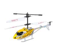 RC Helicopter for Adults, 912 2.5CH Remote Control Helicopter with Gyro Stabilizer, LED Night Lights, Crash-Resistant, Long Flight Time, Indoor/Outdoor Play for Teens Adults - Gold