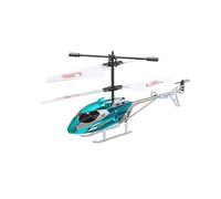 RC Helicopter for Adults, 912 2.5CH Remote Control Helicopter with Gyro Stabilizer, LED Night Lights, Crash-Resistant, Long Flight Time, Indoor/Outdoor Play for Teens Adults - Blue