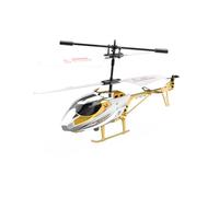 RC Helicopter for Adults, 912 2.5CH Remote Control Helicopter with Gyro Stabilizer, LED Night Lights, Crash-Resistant, Long Flight Time, Indoor/Outdoor Play for Teens Adults - Platinum
