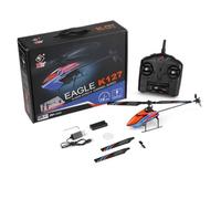 RC Helicopter, K127 4CH Remote Control Helicopter with Air Pressure Altitude Hold, Self Stablizing, One-Key Takeoff & Landing, Gift for Teens Adults - K127