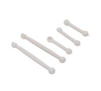 RC Helicopter Linkage Set Durable Buckle Rods for Stable Flight Control Fit for RC ERA C138 Bell 206 5 Units