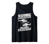 RC Helicopter Pilot | Remote Control Heli Flying Tank Top