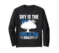 RC Helicopter RC Model Sky Limit Radio Controlled Helicopter Long Sleeve T-Shirt