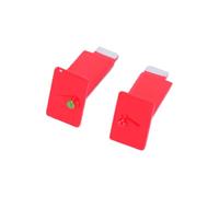 RC Helicopter Side Wing Set, Replacement Parts Accessories for C186 Series, Lightweight Plastic with Easy Installation and Impact Resistance (Red)