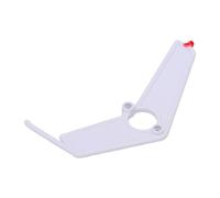 RC Helicopter Vertical Tail Stabilizer Durable Lightweight Replacement for C138 Model Helicopter 1 Unit (White)