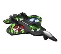 RC Jet, Flip Jet Pro Plane, RC Stunt Fighter Jet Toy for Kids with 360° Flips & LED Lights, Foam Quadcopter Drone, Fall and Impact Protection, Suitable for Sviation Enthusiasts