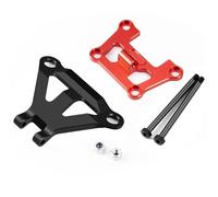 RC Jouets Parts For Traxxas For Mini For Maxx 2S 1/16 Aluminum Alloy Rear Bulkhead Link Front Bumper Mount RC Car Upgrade Parts Modified(Red)