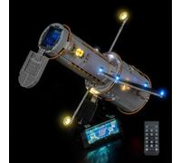 RC LED Light Set Compatible with Lego 11382 Hubble Space Telescope | (No Model), Remote Control Decoration Lighting Set, Easy Install, Stable Lights, Enhanced Display, Ideal Festival Gifts