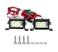 RC Lighting Kit For Axial For SCX10 90046 For TRX-4 For Tamiya CC01 D90 For Redcat 1/10 RC Crawler Car Bright Light Bar 17/52/102/147mm(17mm)