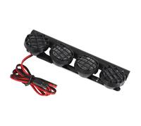 RC Lighting Kit For Axial For SCX10 CC01 1/10 1/8 Multi-Function Ultra Bright Lamp Roof Light Bar With 4 Spotlights RC Car Upgrade Accessories