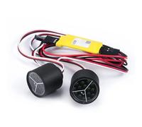 RC Lighting Kit For Axial For SCX10 III AXI03007 AXI03006 For Wrangler For Gladiator 1/10 Angel Eyes Front Lights RC Crawler Car Parts(B)
