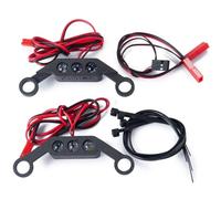 RC Lighting Kit For Maxx For WideMaxx 89086-4 1/10 Front Taillights Lights Group With Mount RC Car Truck Model Upgrade Parts