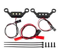 RC Lighting Kit For Mini For Maxx 2S 1/16 Front Rear Lighting System Taillight RC For Buggy Car Lamp Upgrade Accessories Parts(A)
